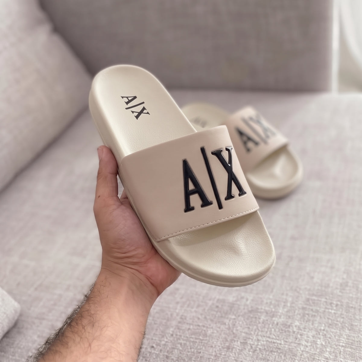 Armani Exchange Slides