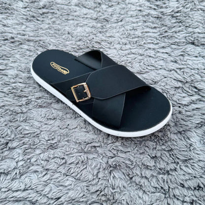 Cross Strap Slippers