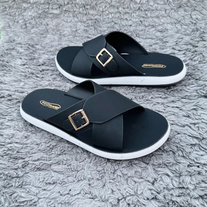 Cross Strap Slippers