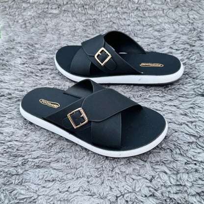 Cross Strap Slippers