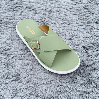 Cross Strap Slippers