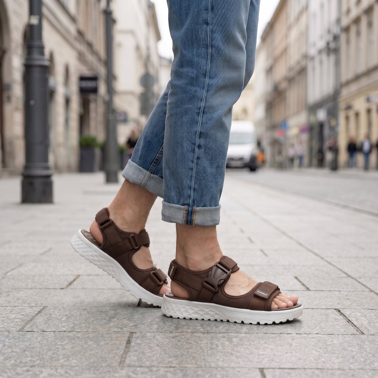Cloudiez - Double Strap Sandals